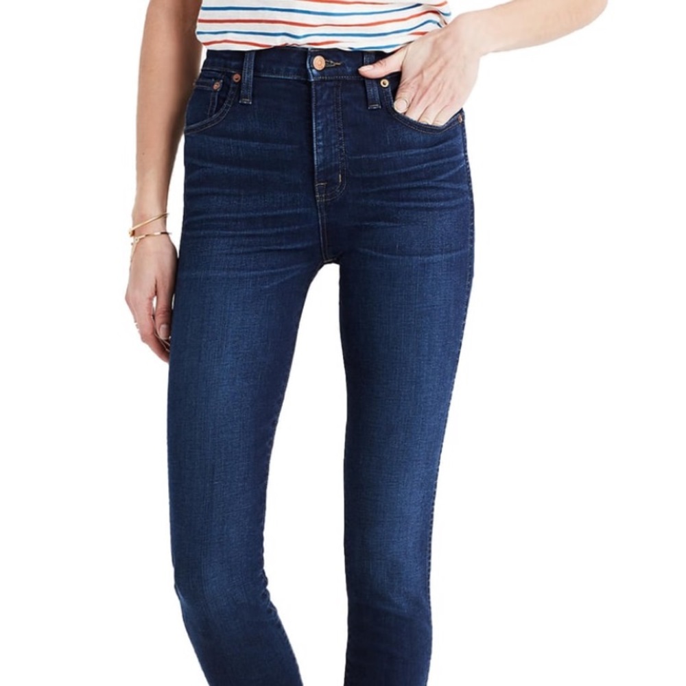 Madewell 10-inch High Rise Skinny Jeans